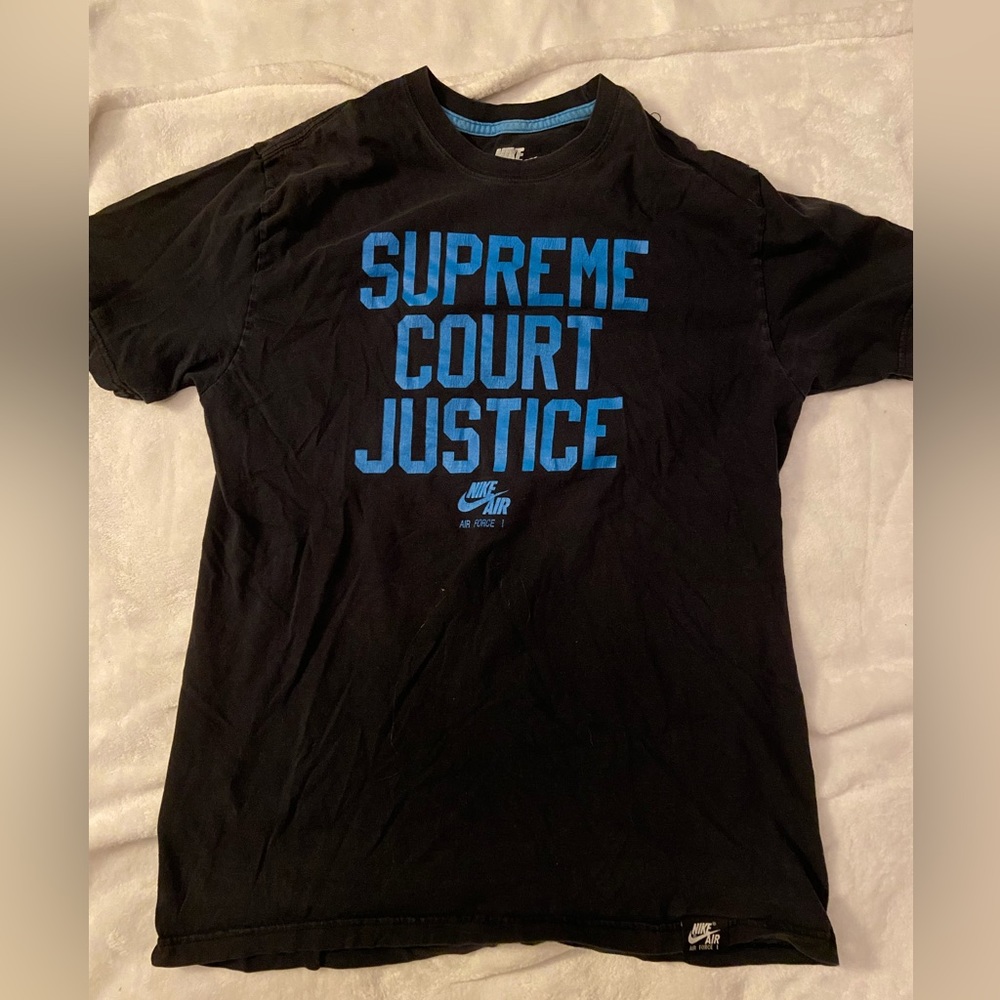 NIKE Supreme Court justice Air Force 1 shirt